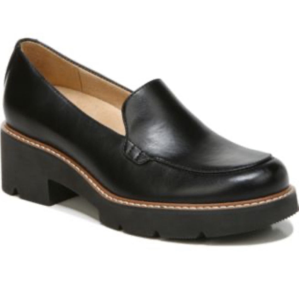 NATURALIZER “Cabaret Lug Sole”Leather Women's Loafers